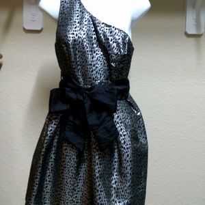 Black and Silver Party Dress